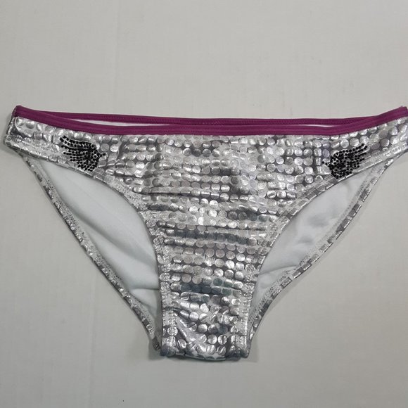 Affliction Sinful Legendary Metallic Bikini NWT - Picture 4 of 7